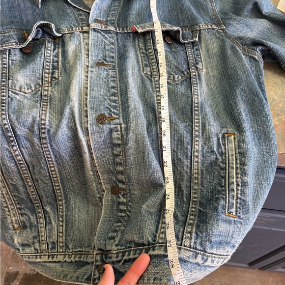 Levi's Blue Jean Jacket with Relaxed Fit - Picture 6 of 6